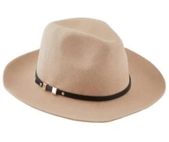 Pieces Toasted Wool Hat