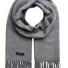 Jack & Jones Grey Woven Scarf