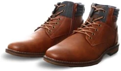 Bull Boxer Cognac / Tan Lace Up Boot