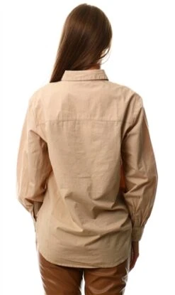 Only Beige / Humus Puff Sleeve Shirt -Jack & Jones Store 23389 3