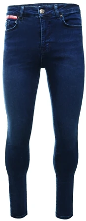 11 Degrees Indigo Wash Essential Super Stretch Jeans Skinny Fit