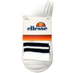 Ellesse White Pullo 3pk Socks -Jack & Jones Store 23758 3