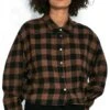 Noisy May Partridge Cropped Shirt