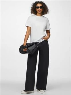 Pieces White Pcria T-Shirt -Jack & Jones Store 24013 2