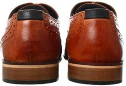 Front Tan / Diego Lace Up Brogue -Jack & Jones Store 24030 2