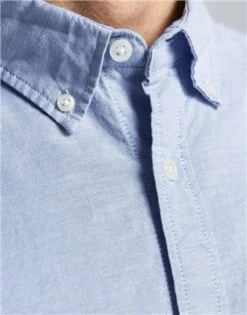 Jack & Jones Blue / Cashmere Blue Oxford Shirt -Jack & Jones Store 24112 2