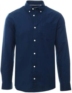 Jack & Jones Blue / Navy Blazer Oxford Shirt