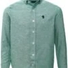 Alex & Turner Green Junior Long Sleeve Shirt