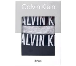 Calvin Klein Grey Heather / Navy Iris 2 Pack Junior Boxers -Jack & Jones Store 24207 3