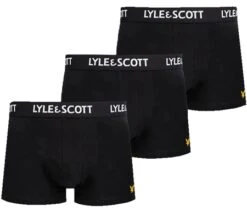 Lyle & Scott Black Trunks 3 Pack