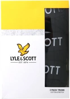 Lyle & Scott Black Trunks 3 Pack -Jack & Jones Store 24228 3