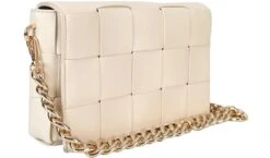 Public Desire Ecru Mayan Weave Gold Chain Detail Shoulder Bag -Jack & Jones Store 24336 2