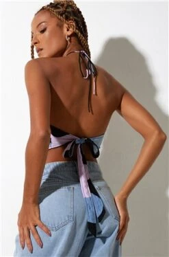 Motel Purple Jaira Halterneck Top -Jack & Jones Store 24361 3