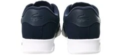 Lacoste Navy Twin Serve Leather Perforated Trainers -Jack & Jones Store 24413 2