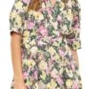 Veromoda Pink / Parfait Pink Floral Print Dress