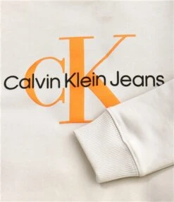 Calvin Klein Eggshell Junior Logo Sweat -Jack & Jones Store 24443 2