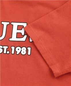 Guess Red Printed Logo T-Shirt -Jack & Jones Store 24447 2