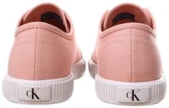 Calvin Klein Coral Recycled Canvas Trainers -Jack & Jones Store 24492 2