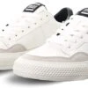 Jack & Jones White / White Faux Leather Logo Sneakers
