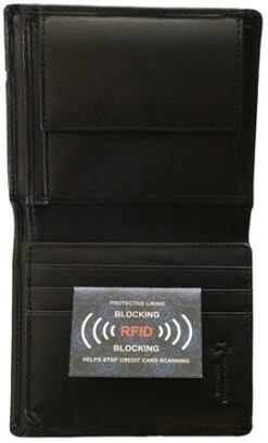 Dice Black Sheldon Trifold Wallet In A Box -Jack & Jones Store 24658 2
