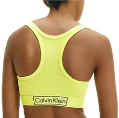 Calvin Klein Cyber Green Reimagine Heritage Bralette -Jack & Jones Store 24711 2
