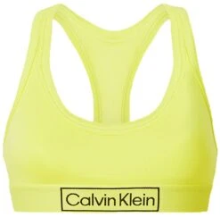 Calvin Klein Cyber Green Reimagine Heritage Bralette