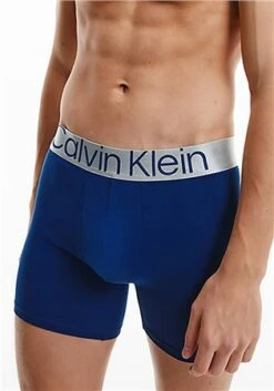 Calvin Klein Grey Sky / Berry / Lake 3 Pack Boxer - Steel Cotton 6 Calvin Klein Grey Sky / Berry / Lake 3 Pack Boxer - Steel Cotton -Jack & Jones Store 24780 2