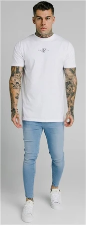 Bee Inspired Signature Light Blue Luca Skinny Stretch 3 Bee Inspired Signature Light Blue Luca Skinny Stretch - Image 3