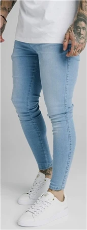 Bee Inspired Signature Light Blue Luca Skinny Stretch 4 Bee Inspired Signature Light Blue Luca Skinny Stretch - Image 4