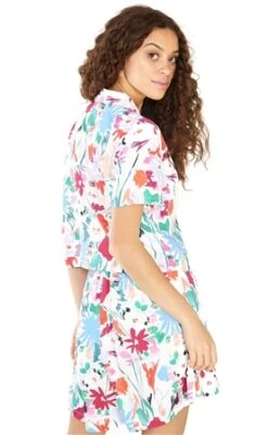 Glamorous Abstract Print Button Front Shirt -Jack & Jones Store 25195 3