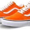 Vans Orange Tiger/True White Old Skool Shoes