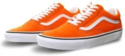 Vans Orange Tiger/True White Old Skool Shoes