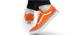 Vans Orange Tiger/True White Old Skool Shoes -Jack & Jones Store 25270 3