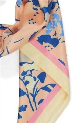 Pieces Peach Cobbler / Floral Saga Square Scarf -Jack & Jones Store 25298 3