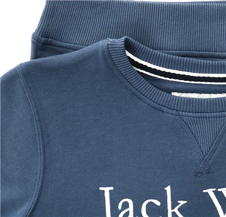 Jack Wills China Blue Junior Crew Neck Sweatshirt 2 Jack Wills China Blue Junior Crew Neck Sweatshirt - Image 2