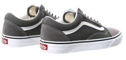Vans Pewter / True White Old Skool Shoes -Jack & Jones Store 25331 3