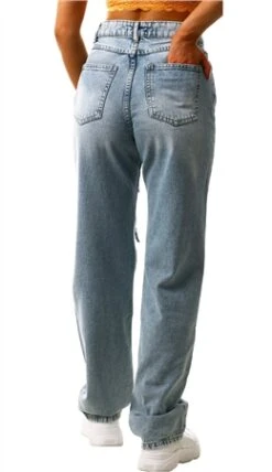 Forever Denim Authentic Light Blue Ripped Bassy Jeans -Jack & Jones Store 25381 3