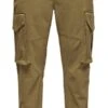 Only & Sons Brown Tapered Fit Trousers