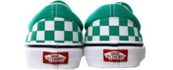 Vans Pepper Green - True White Checkerboard Classic Slip-On Shoes -Jack & Jones Store 25405 2
