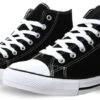 No Doubt Black High Top Trainer