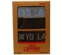 Tokyo Laundry Red / Black Hedworth (2 Pack) Boxer Shorts Set -Jack & Jones Store 25417 3