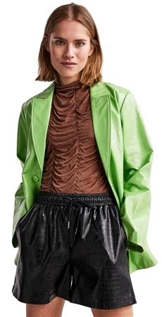 Pieces Daiquiri Green April Long Blazer