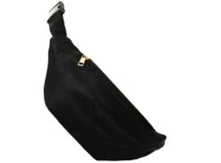 Public Desire Black Cross Body Bum Bag