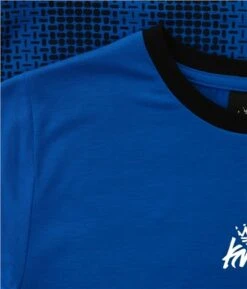 Kings Will Dream Blue / Black Junior Darlow Fade T-Shirt -Jack & Jones Store 25466 2