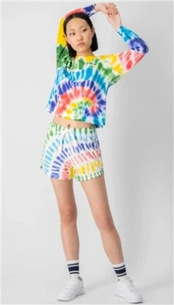 Champion Multi Tie-Dye Script Logo Sweatshirt -Jack & Jones Store 25479 2