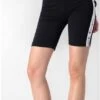 Champion Black Branded Tape Leg Design Biker Trunks