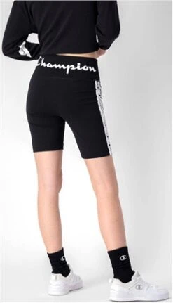 Champion Black Branded Tape Leg Design Biker Trunks -Jack & Jones Store 25489 3