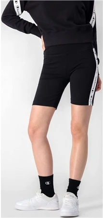Champion Black Branded Tape Leg Design Biker Trunks