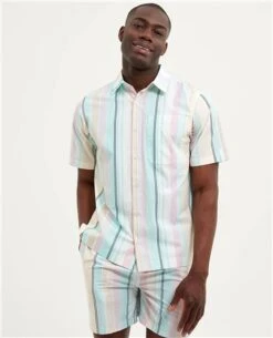 Nicce Multi Deuce Ss Shirt -Jack & Jones Store 25583 3