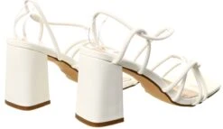 Ego White Delicate Block Heel Shoe -Jack & Jones Store 25606 3